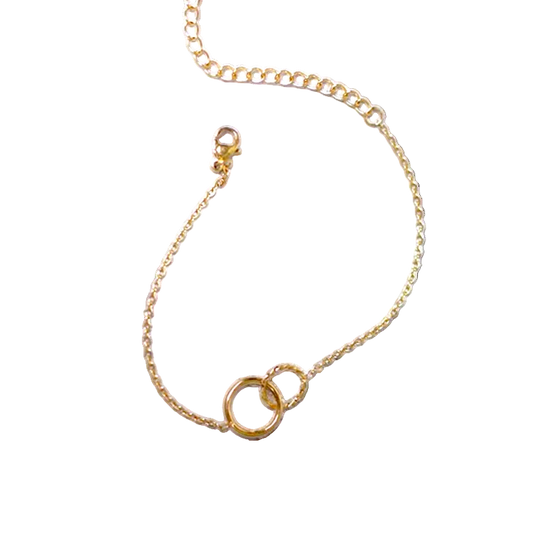Unity Link Bracelet in 18K gold plated stainless steel